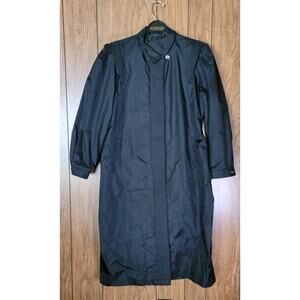 Misty Weather Womans Knee Length Rain Coat Size 7/8